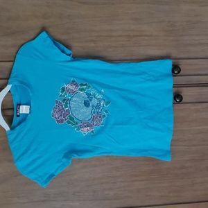 Mapse t-shirt with skull bling, size L